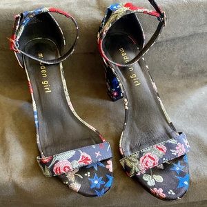Madden Girl floral heels.